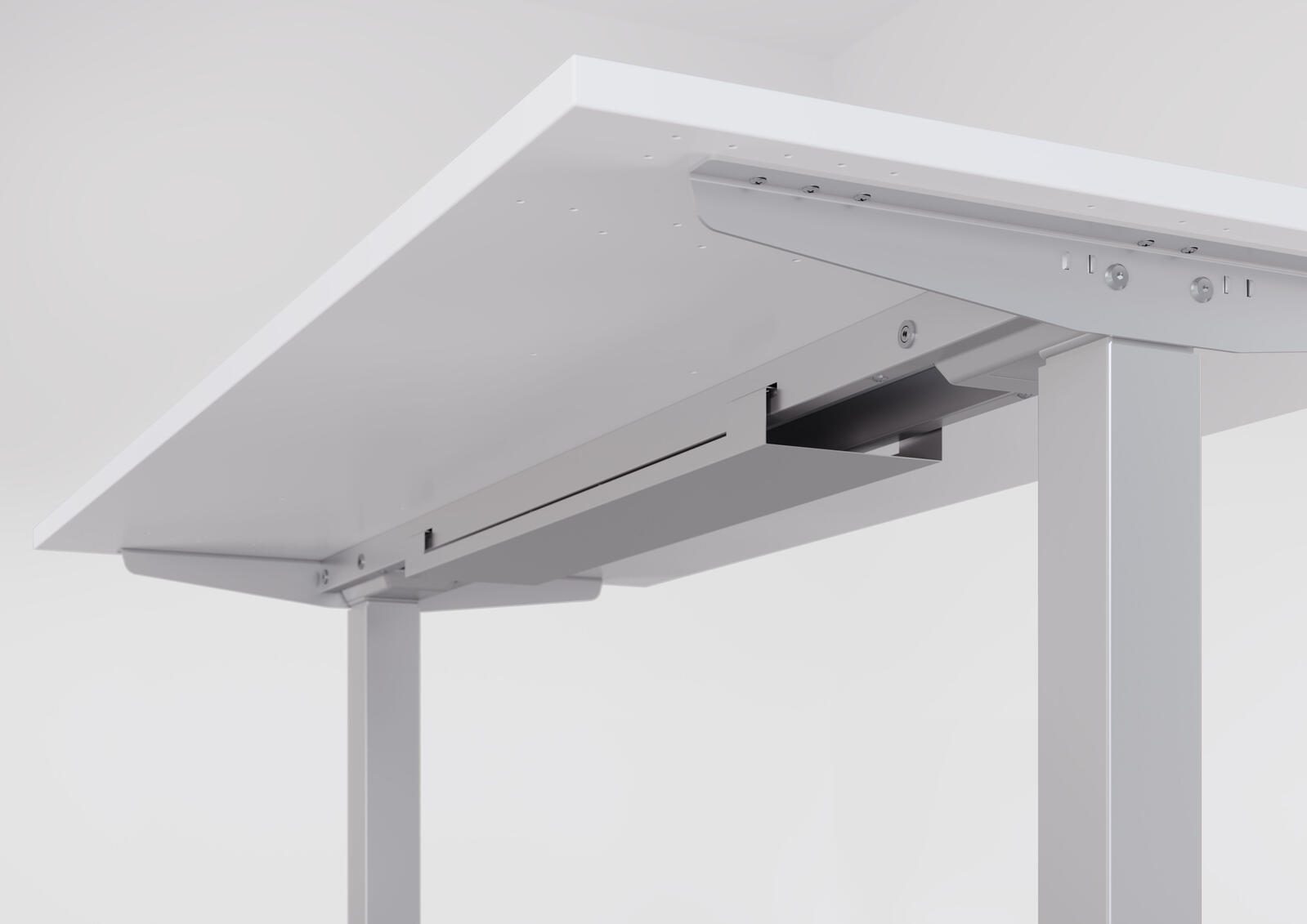 HAMMERBACHER elektrisch höhenverstellbarer Schreibtisch VXMST2E/3/S ahorn
