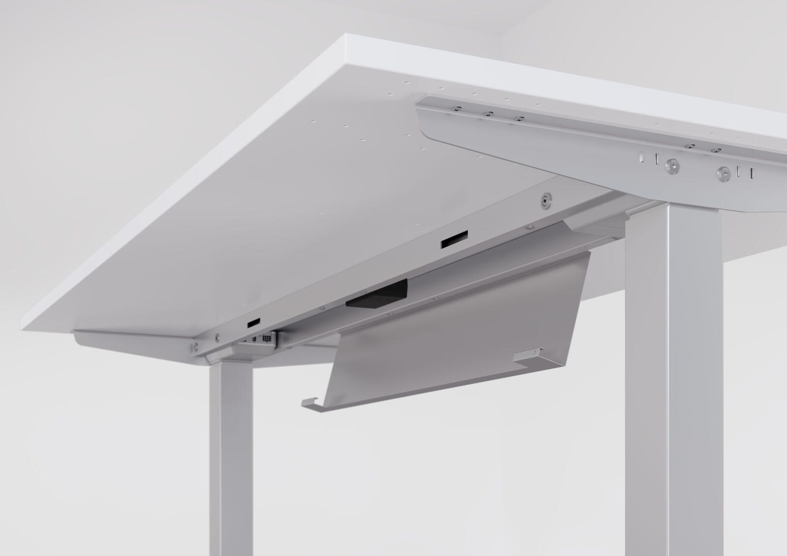 HAMMERBACHER elektrisch höhenverstellbarer Schreibtisch VXMST2E/3/S ahorn