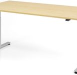 HAMMERBACHER elektrisch höhenverstellbarer Schreibtisch VXMST2E/3/S ahorn