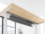 HAMMERBACHER elektrisch höhenverstellbarer Schreibtisch VXBHM2E/E/SS eiche