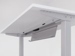 HAMMERBACHER elektrisch höhenverstellbarer Schreibtisch VXMST2E/N/S nussbaum