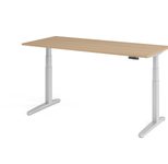 HAMMERBACHER elektrisch höhenverstellbarer Schreibtisch VXBHM19/E/SS eiche