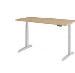 HAMMERBACHER elektrisch höhenverstellbarer Schreibtisch VXBHM16/E/SS eiche