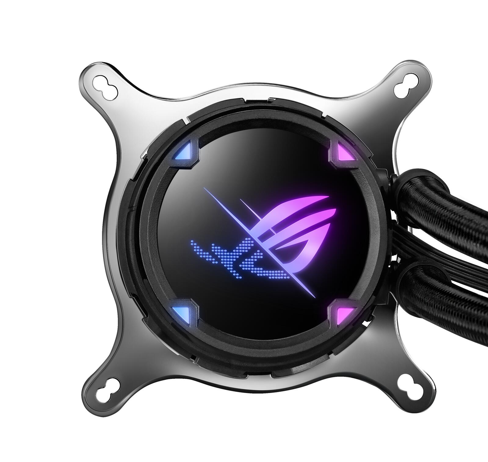 ASUS ROG STRIX LC II 360 ARGB All-in-One Flüssig-CPU-Wasserkühlung (Aura Sync, drei adressierbare ROG 120mm RGB-Lüfter)