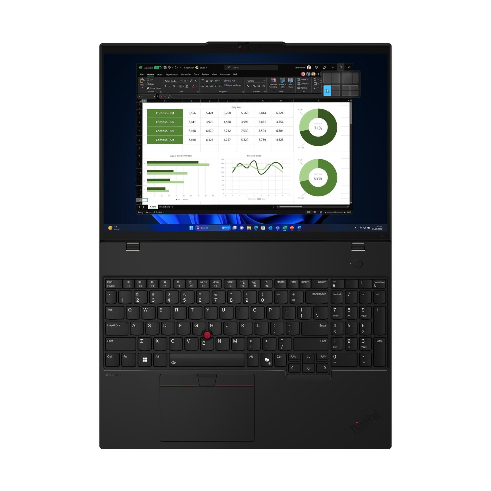 Lenovo ThinkPad L16 G1 AMD Ryzen 7 PRO 7735U Notebook 40.6cm (16")