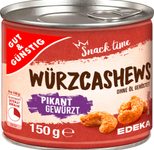 GUT&GÜNSTIG Würzcashews pikant gewürzt 150,0 g