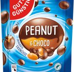 GUT&GÜNSTIG Peanut & Choco dragierte Erdnüsse 250,0 g