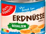 GUT&GÜNSTIG Erdnüsse geröstet & gesalzen 200,0 g