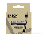 Epson LabelWorks LK-4WBJ - Schwarz auf matt Weiß - Rolle (1,2 cm x 8 m)