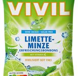 VIVIL® Limette-Minze ohne Zucker Bonbons
