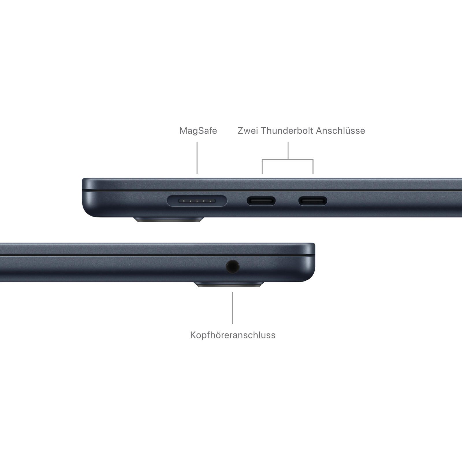 Apple MacBook Air 38,91cm (15,3") mitternacht