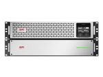 APC Smart-UPS 2200VA, LCD, 4U, 230V (SRTL2200RM4UXLI-NC) mit 1-Jahres-Abonnement der Secure Network Management Card