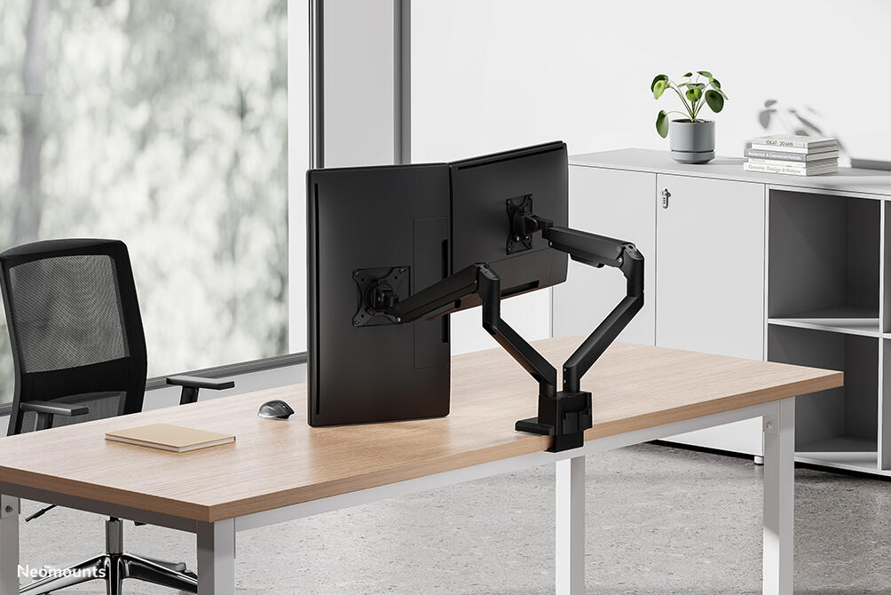 Neomounts DS70-250BL2 vollbewegliche Tischhalterung für 17-32" Bildschirme - Schwarz