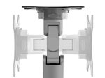 Neomounts DS70-250SL1 vollbewegliche Tischhalterung für 17-35" Bildschirme - Silber