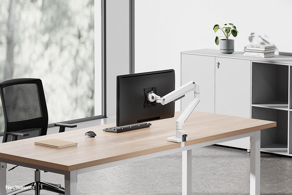 Neomounts DS70-250WH1 vollbewegliche Tischhalterung für 17-35" Bildschirme - Weiß