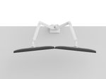 Neomounts DS70-250WH2 vollbewegliche Tischhalterung für 17-32" Bildschirme - Weiß