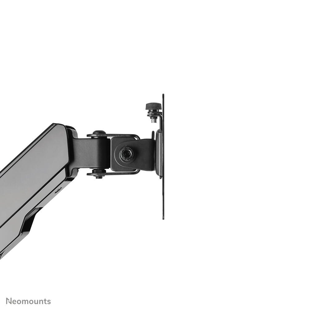 Neomounts DS90-325BL1 höhenverstellbarer, tischmontierter Arbeitsplatz für 17-32" Bildschirme, Tastatur und Maus - Schwarz