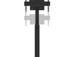 Neomounts FL45S-825BL1 Bodenständer für 37-75" Bildschirme - Schwarz