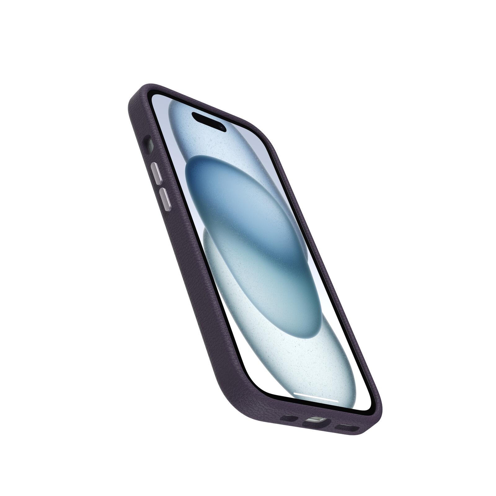 OtterBox Symmetry Cactus Leather Apple iPhone 15 Plum Luxe - purple