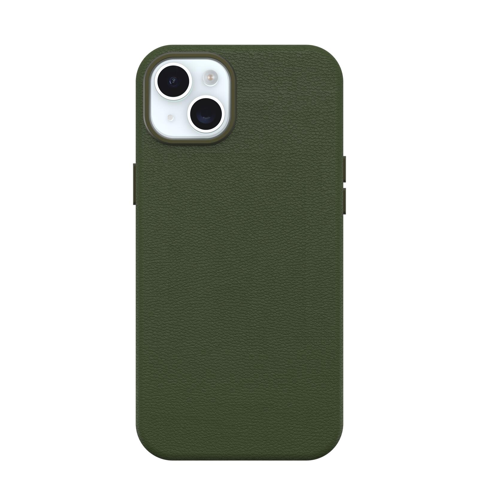 OtterBox Symmetry Cactus Leather Apple iPhone 15 Plus Cactus Groove - green
