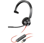 Poly Blackwire 3300 Series 3310 Stereo Headset On-Ear