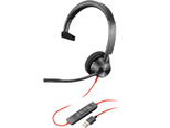 Poly Blackwire 3300 Series 3310 Stereo Headset On-Ear