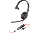 Poly Blackwire 5210 Monaurales On-Ear Headset