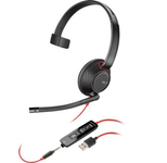 Poly Blackwire 5210 Monaurales On-Ear Headset