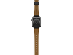 OtterBox Symmetry Cactus Leather Watch Band for Apple Watch 45/44/42mm Noir Ash - black