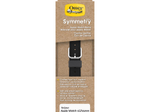 OtterBox Symmetry Cactus Leather Watch Band for Apple Watch 45/44/42mm Noir Ash - black