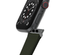OtterBox Symmetry Cactus Leather Watch Band for Apple Watch 45/44/42mm Cactus Groove - green