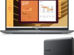 Dell Latitude 5550 Intel Core Ultra 7 165U Notebook 39,6 cm (15.6") + Toshiba Festplatte 2 TB