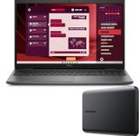 Dell Latitude 3550 Intel Core i5 i5-1335U Notebook 39,6 cm (15.6") + Toshiba Festplatte 2 TB