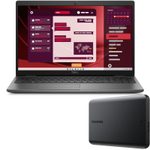 Dell Latitude 3550 Intel Core i5 i5-1335U Notebook 39,6 cm (15.6") + Toshiba Festplatte 2 TB