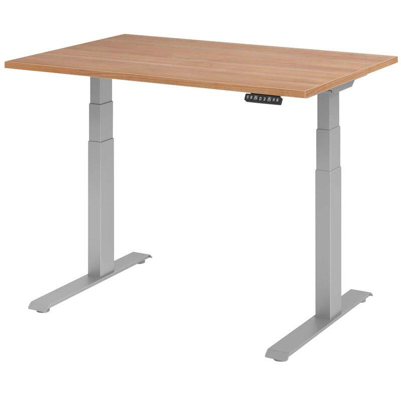 HAMMERBACHER Schreibtisch VXDKB12/N/S nussbaum