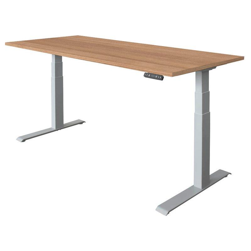 HAMMERBACHER Schreibtisch VXDKB19/N/S nussbaum