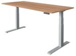HAMMERBACHER Schreibtisch VXDKB19/N/S nussbaum