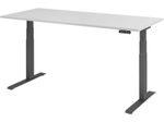 HAMMERBACHER Schreibtisch VXDKB19/5/G lichtgrau