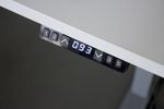 HAMMERBACHER Schreibtisch VXDKB19/W/G weiß