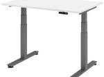 HAMMERBACHER Schreibtisch VXDSM12/W/G weiß