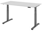 HAMMERBACHER Schreibtisch VXDSM16/5/G lichtgrau