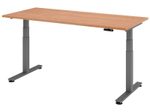 HAMMERBACHER Schreibtisch VXDSM19/N/G nussbaum