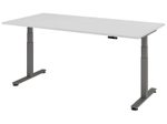 HAMMERBACHER Schreibtisch VXDSM2E/5/G lichtgrau