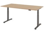 HAMMERBACHER Schreibtisch VXDSM2E/E/G eiche