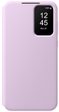 Samsung Smart View Wallet Case EF-ZA356 für das Galaxy A35 5G (lavendel)