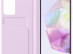 Samsung Smart View Wallet Case EF-ZA356 für das Galaxy A35 5G (lavendel)