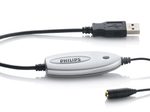 PHILIPS LFH9034 Audio USB 2.0/3,5 mm Klinke Adapter