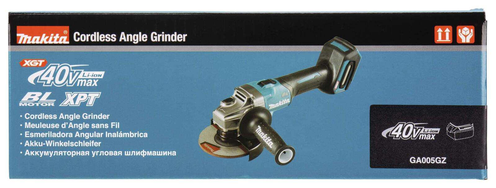 makita Akku-Winkelschleifer GA005GZ