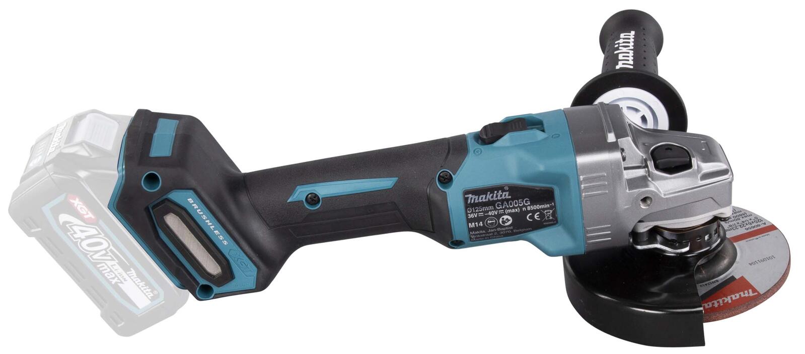 makita Akku-Winkelschleifer GA005GZ