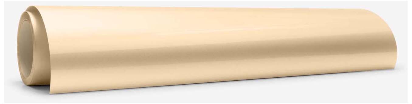 Cricut Aufbügelfolie 24.1 cm x 60.9 cm gold matt